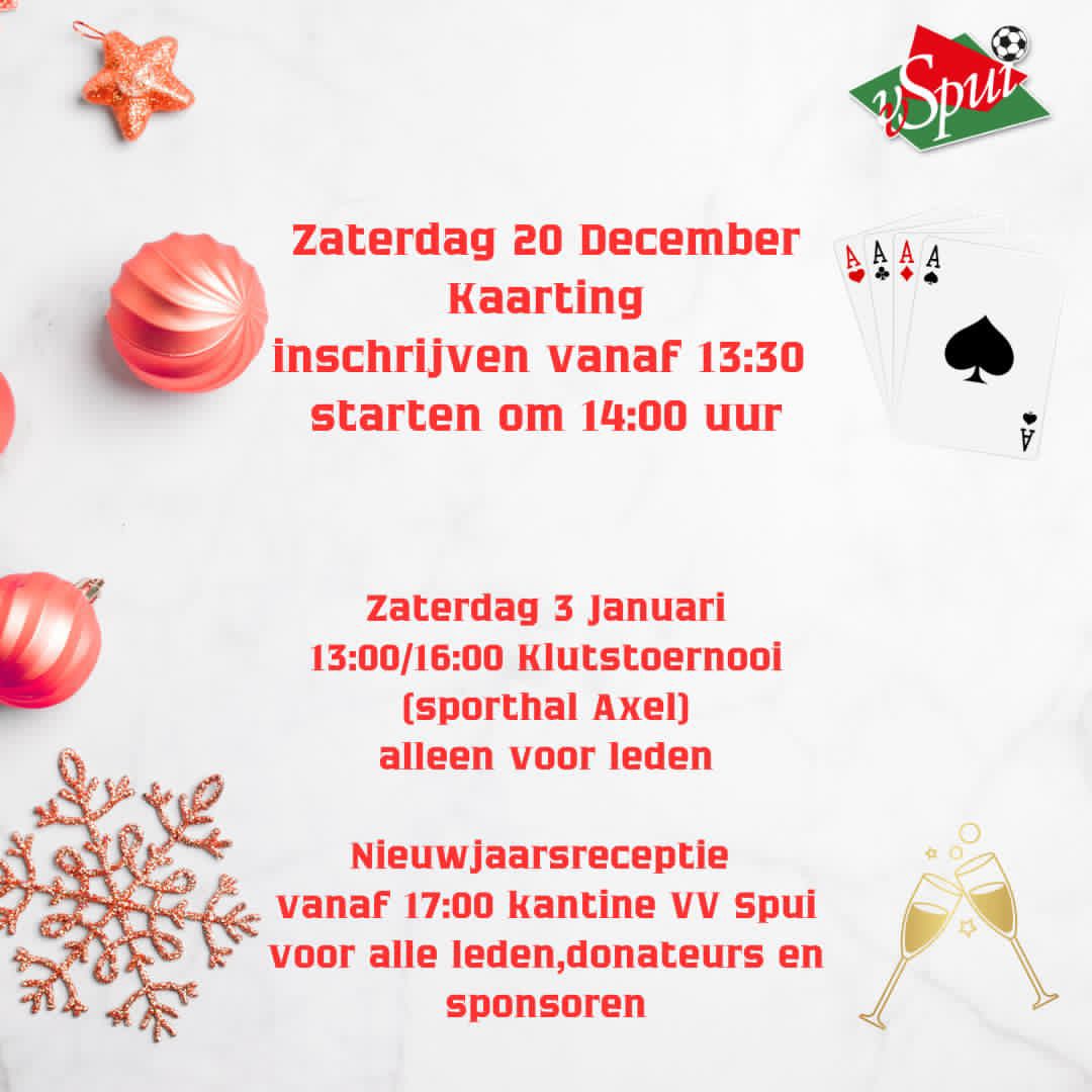 Winterstop, maar niet in de kantine!